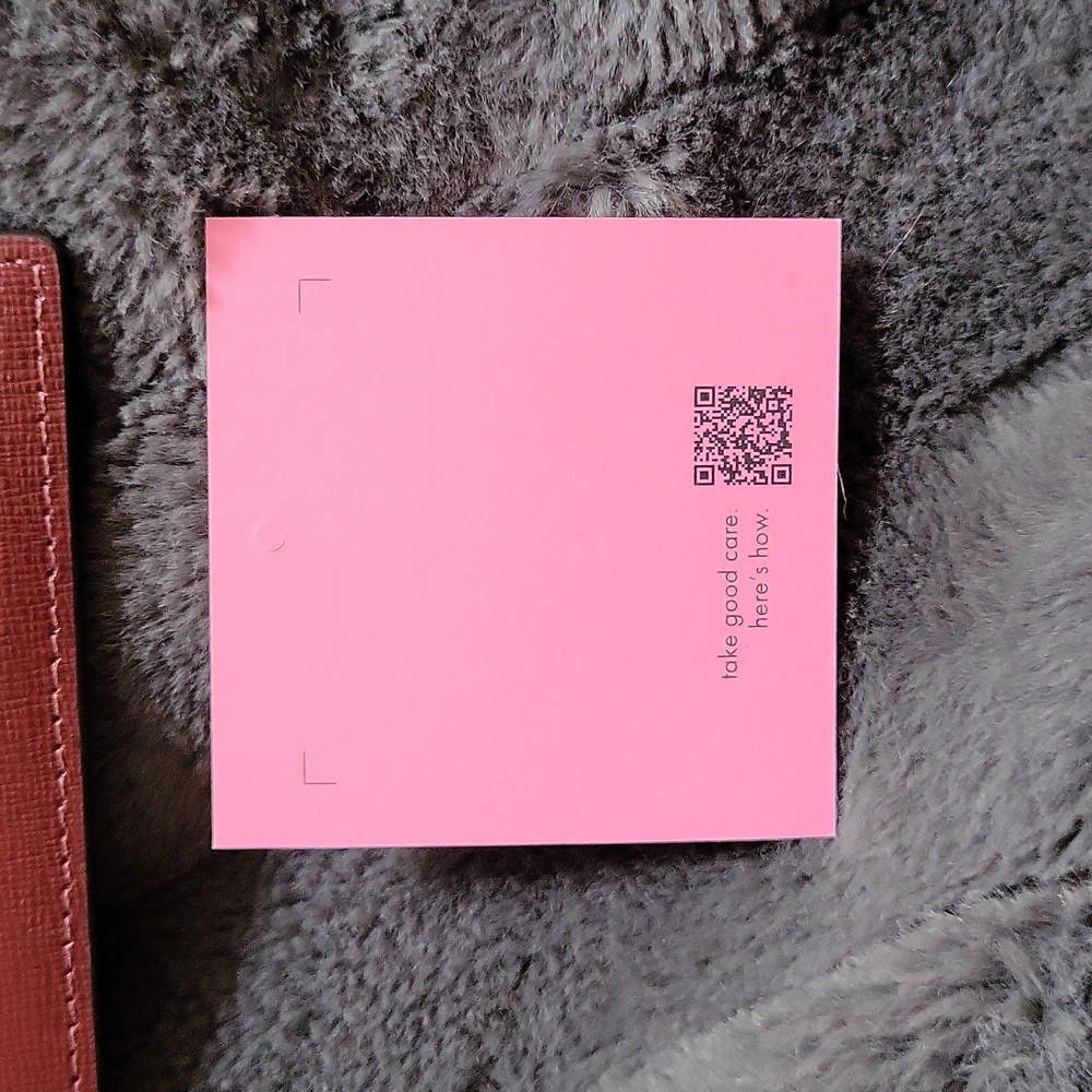 NWOT Kate Spade Morgan Bow Embellished Saffiano Leather Autumnal Red Card Holder - Picture 3 of 9